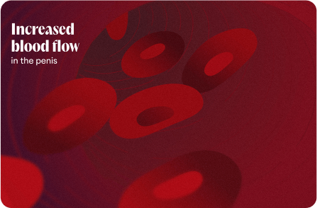 Increased blood flow